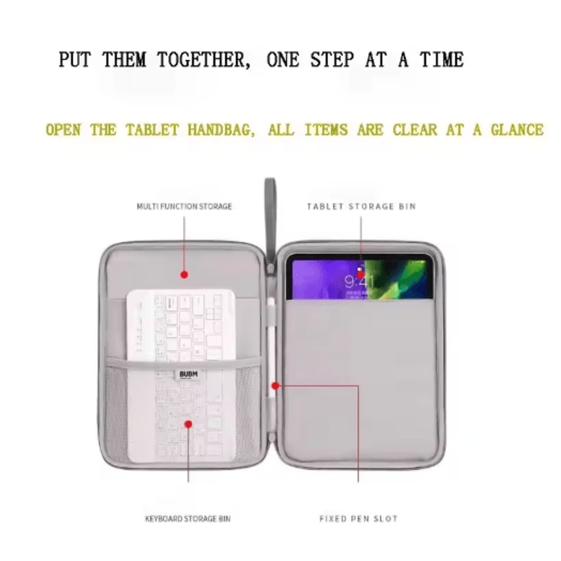 Waterproof Tablet Sleeve Bag For IPad Pro And IPad Air Protective Pouch 11 13 Inch 6