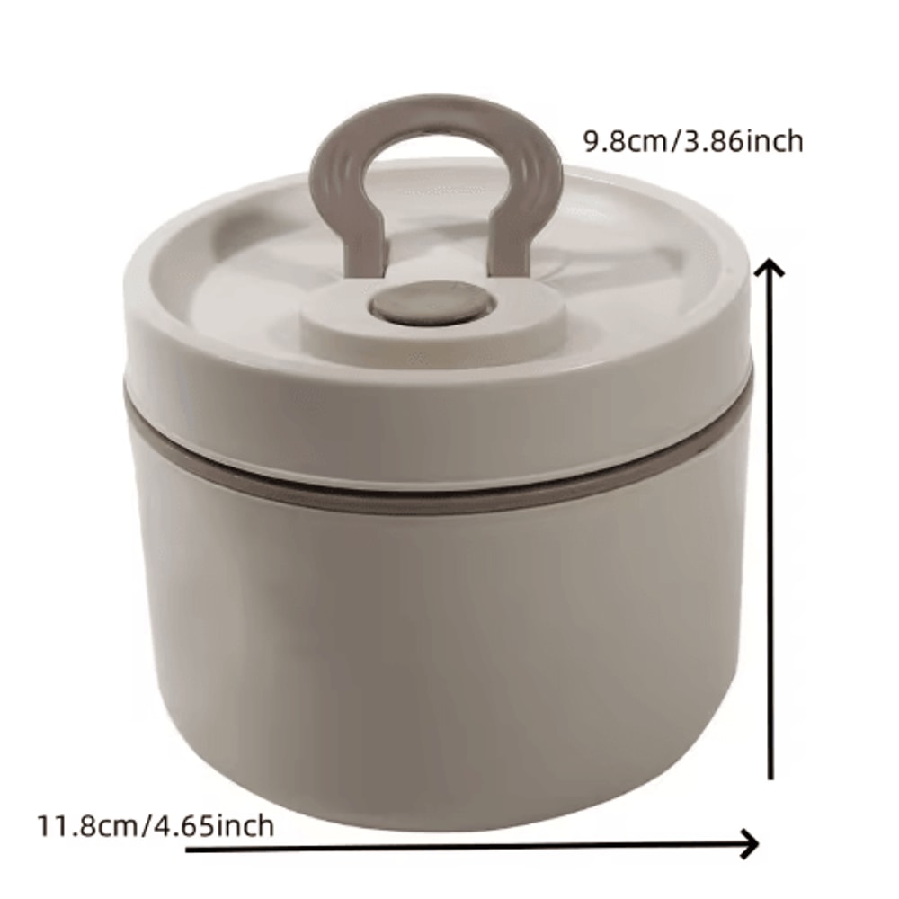 Stainless Steel Food Thermal Jar Insulated Soup Cup Lunch Container 350ml 650ml 3