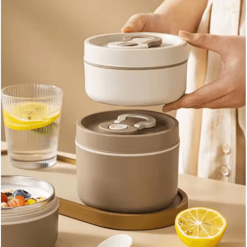 Stainless Steel Food Thermal Jar Insulated Soup Cup Lunch Container 350ml 650ml 11