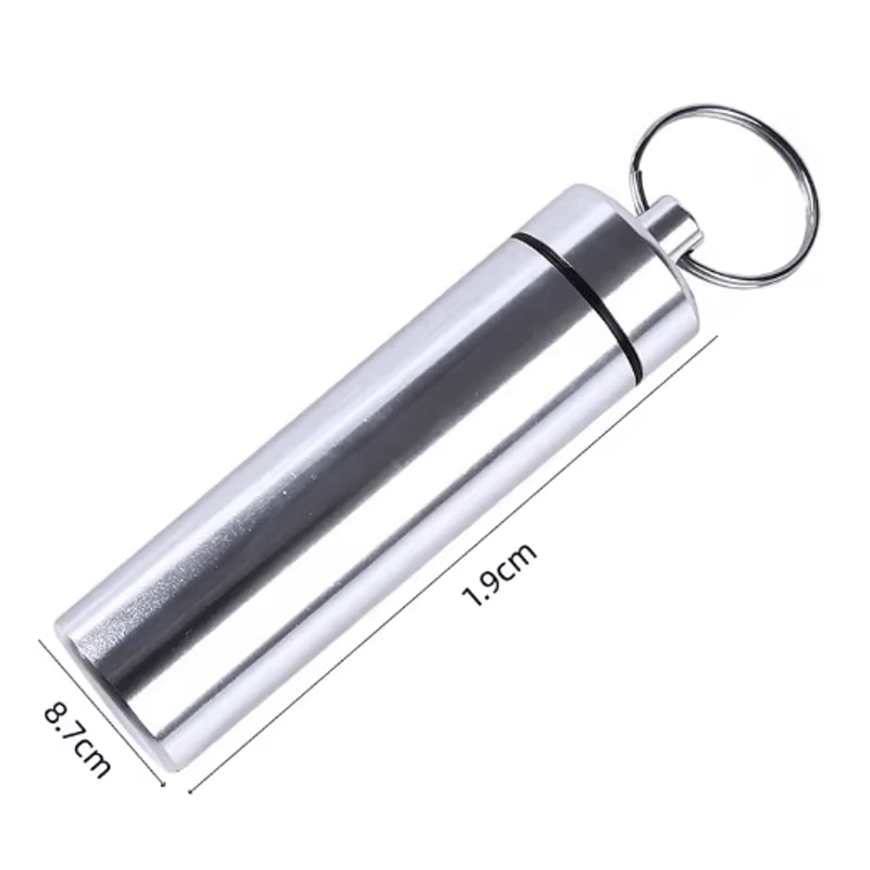 Portable Stainless Steel Toothpick Holder Case Rustproof Sealed Storage Container 4