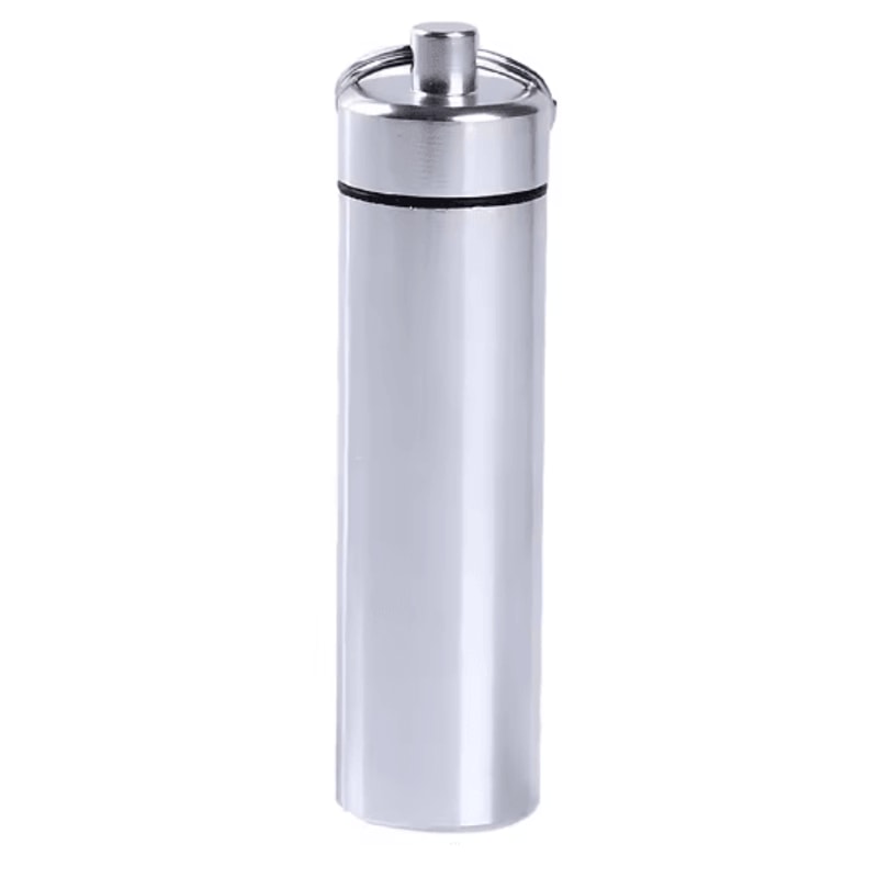 Portable Stainless Steel Toothpick Holder Case Rustproof Sealed Storage Container 6