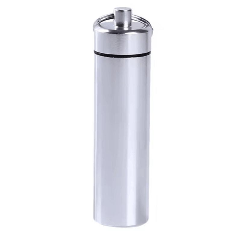 Portable Stainless Steel Toothpick Holder Case Rustproof Sealed Storage Container 9