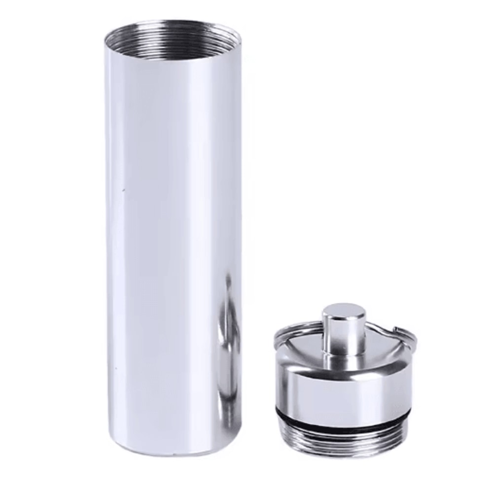 Portable Stainless Steel Toothpick Holder Case Rustproof Sealed Storage Container 11