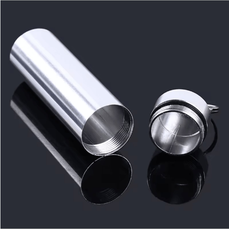 Portable Stainless Steel Toothpick Holder Case Rustproof Sealed Storage Container 12