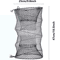 Collapsible Fish Trap Net For Crayfish Crab And Shrimp Telescopic Foldable Fishing Cage 1