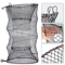 Collapsible Fish Trap Net For Crayfish Crab And Shrimp Telescopic Foldable Fishing Cage 2