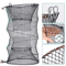 Collapsible Fish Trap Net For Crayfish Crab And Shrimp Telescopic Foldable Fishing Cage 2
