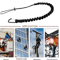 Professional Safety Lanyard With Elastic Buffer And Carabiner High Altitude Anti Fall Protection Be 6
