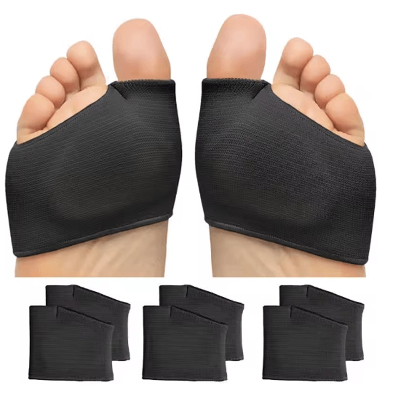 Silicone Forefoot Cushion Pads For Men And Women Honeycomb Metatarsal Shoe Inserts 8