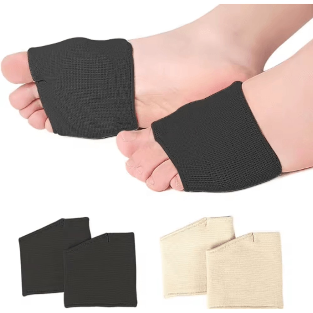 Silicone Forefoot Cushion Pads For Men And Women Honeycomb Metatarsal Shoe Inserts 0