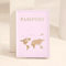 PU Leather Passport Holder Travel Wallet Multifunctional Document And Card Organizer 3