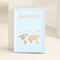 PU Leather Passport Holder Travel Wallet Multifunctional Document And Card Organizer 5