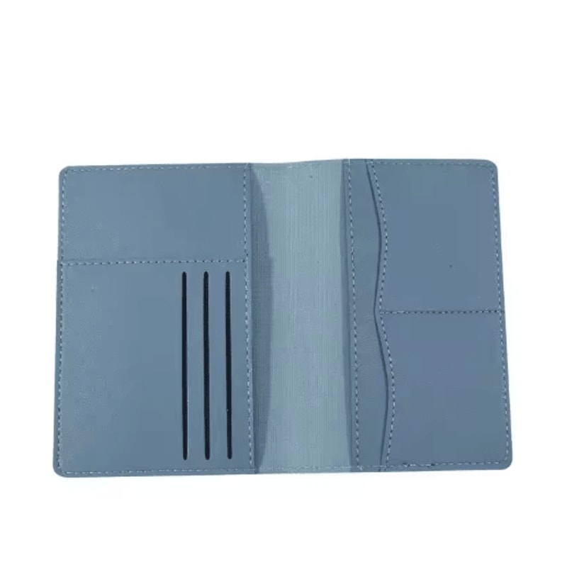 PU Leather Passport Holder Travel Wallet Multifunctional Document And Card Organizer 6