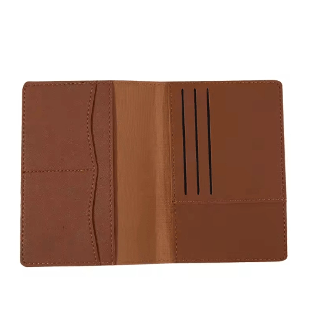 PU Leather Passport Holder Travel Wallet Multifunctional Document And Card Organizer 12