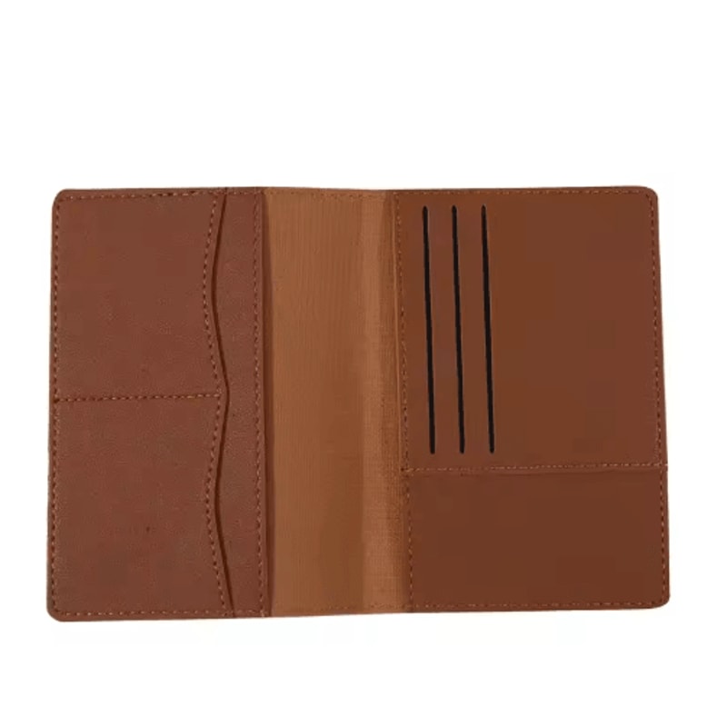 PU Leather Passport Holder Travel Wallet Multifunctional Document And Card Organizer 12