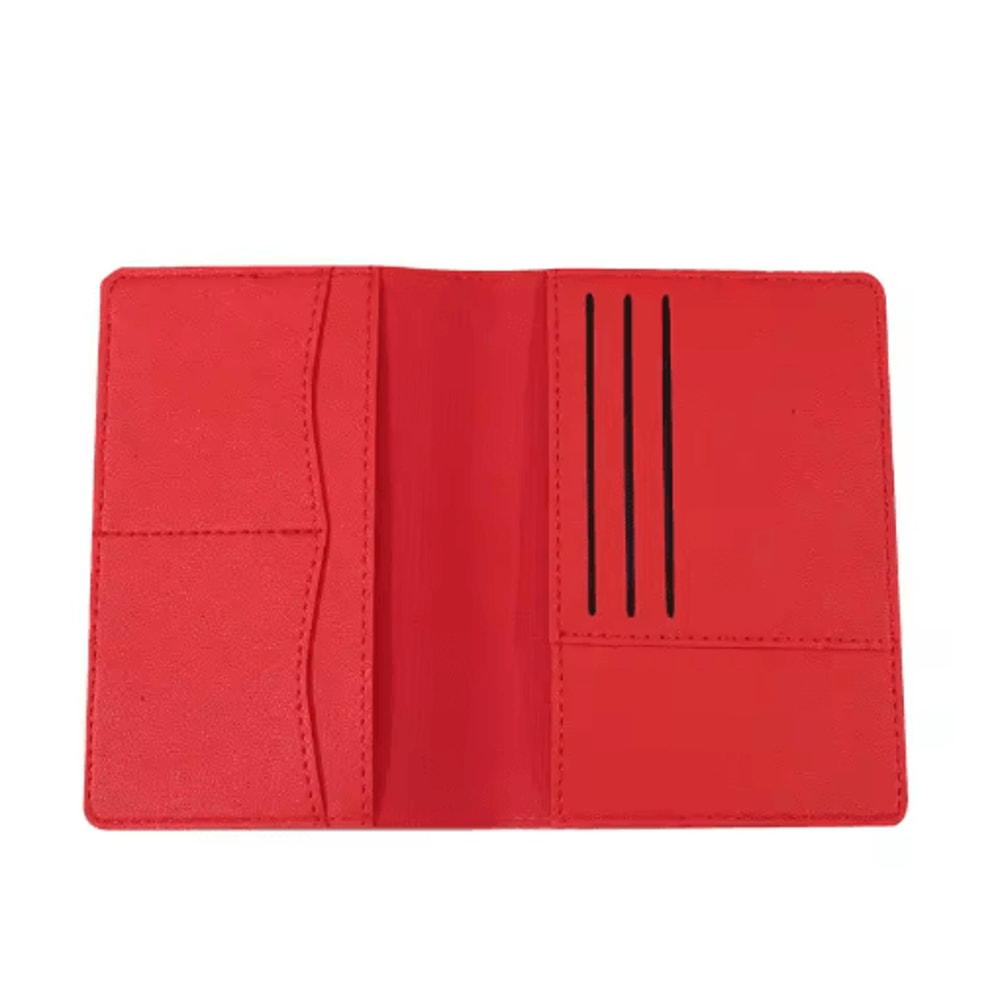PU Leather Passport Holder Travel Wallet Multifunctional Document And Card Organizer 15