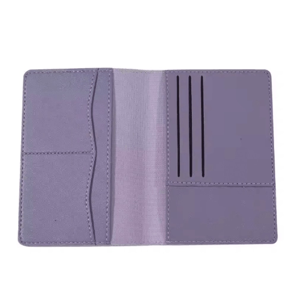 PU Leather Passport Holder Travel Wallet Multifunctional Document And Card Organizer 8