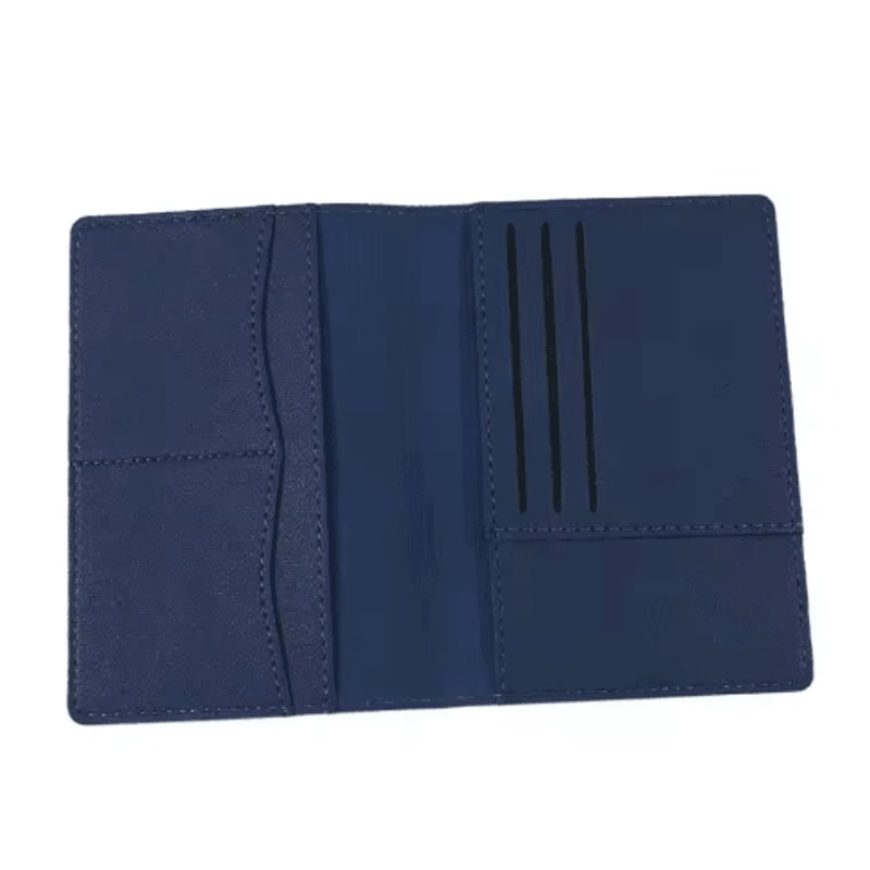 PU Leather Passport Holder Travel Wallet Multifunctional Document And Card Organizer 9