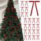 Velvet Christmas Tree Bows Set Vintage Ribbon Bows For Wreaths Gifts And Garland 10 20PCS 9