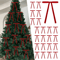 Velvet Christmas Tree Bows Set Vintage Ribbon Bows For Wreaths Gifts And Garland 10 20PCS 9