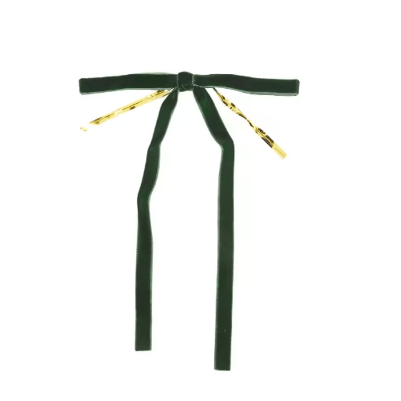 Velvet Christmas Tree Bows Set Vintage Ribbon Bows For Wreaths Gifts And Garland 10 20PCS 6