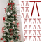 Velvet Christmas Tree Bows Set Vintage Ribbon Bows For Wreaths Gifts And Garland 10 20PCS 0