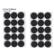 Adhesive Rubber Furniture Pads Set Non Slip Floor Protectors For Chairs Table Legs 12 To 48PCS 2