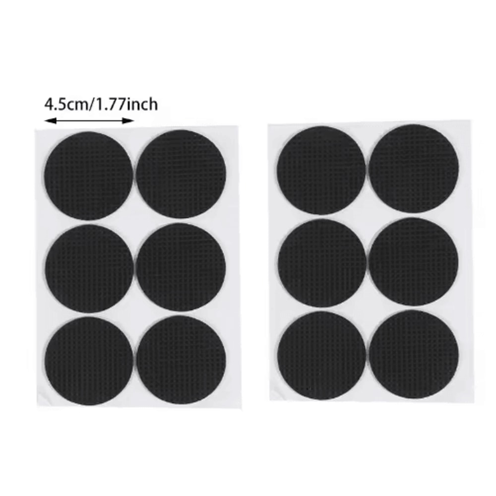 Adhesive Rubber Furniture Pads Set Non Slip Floor Protectors For Chairs Table Legs 12 To 48PCS 3