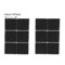 Adhesive Rubber Furniture Pads Set Non Slip Floor Protectors For Chairs Table Legs 12 To 48PCS 5
