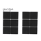 Adhesive Rubber Furniture Pads Set Non Slip Floor Protectors For Chairs Table Legs 12 To 48PCS 5