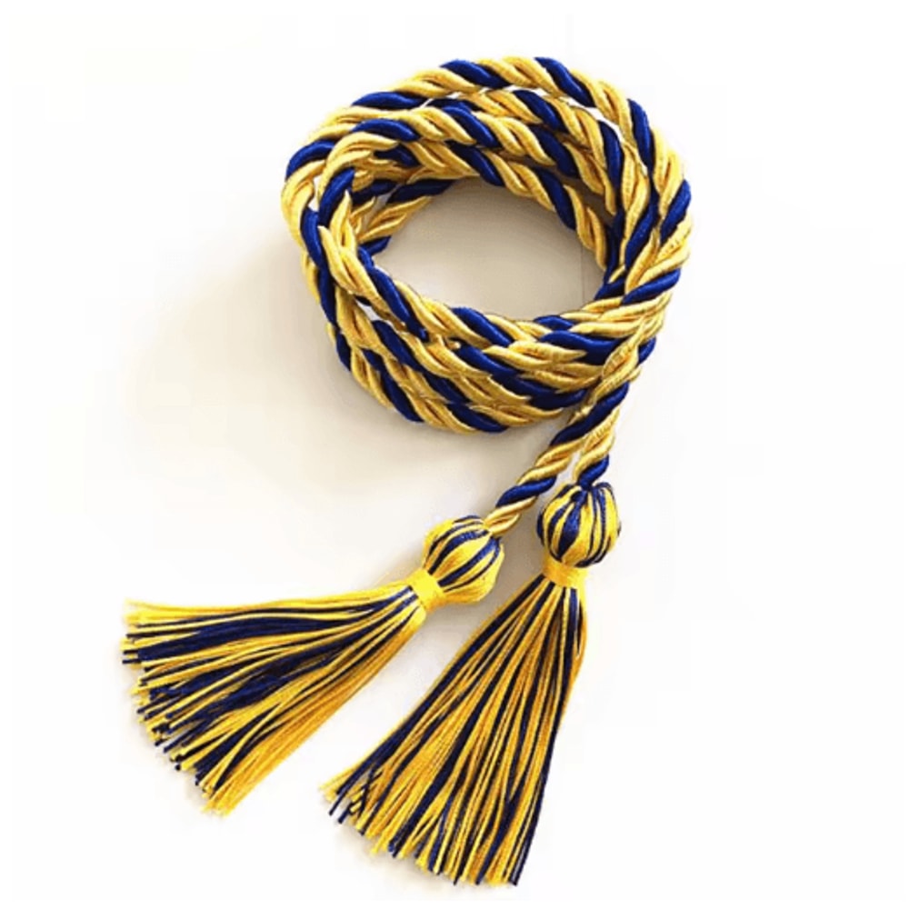 Graduation Honor Cords Braided Tassel Rope For Bachelor Gown 1 Yo 2PCS 10
