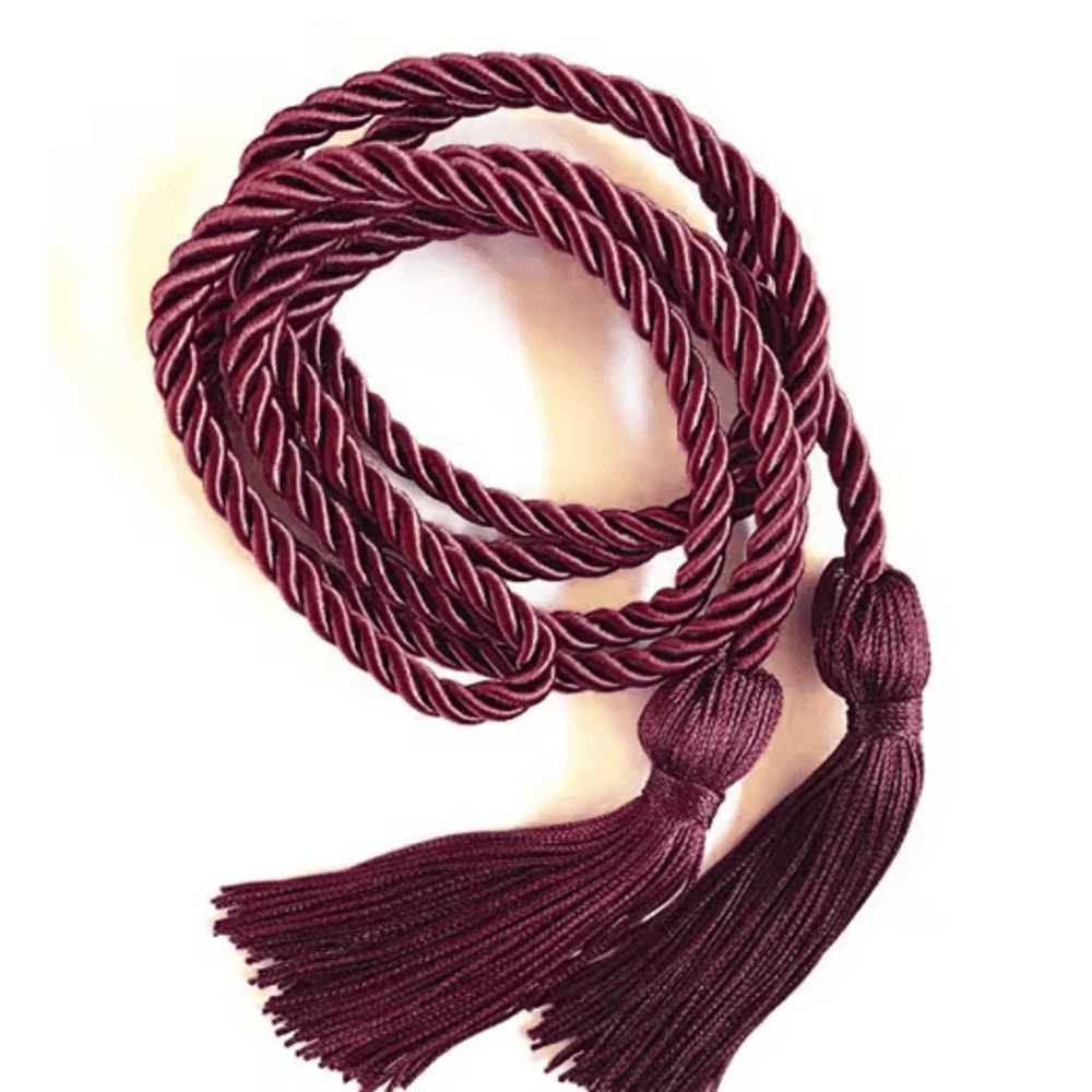 Graduation Honor Cords Braided Tassel Rope For Bachelor Gown 1 Yo 2PCS 13