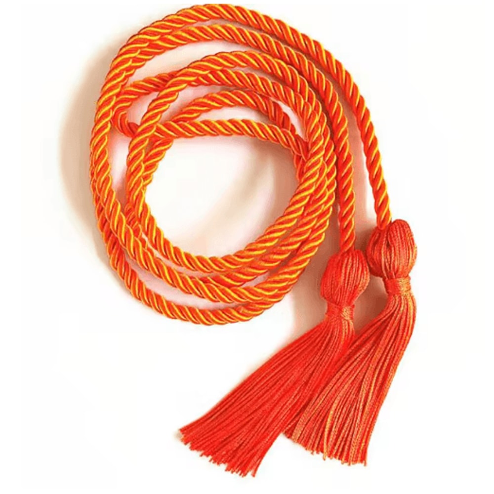 Graduation Honor Cords Braided Tassel Rope For Bachelor Gown 1 Yo 2PCS 14