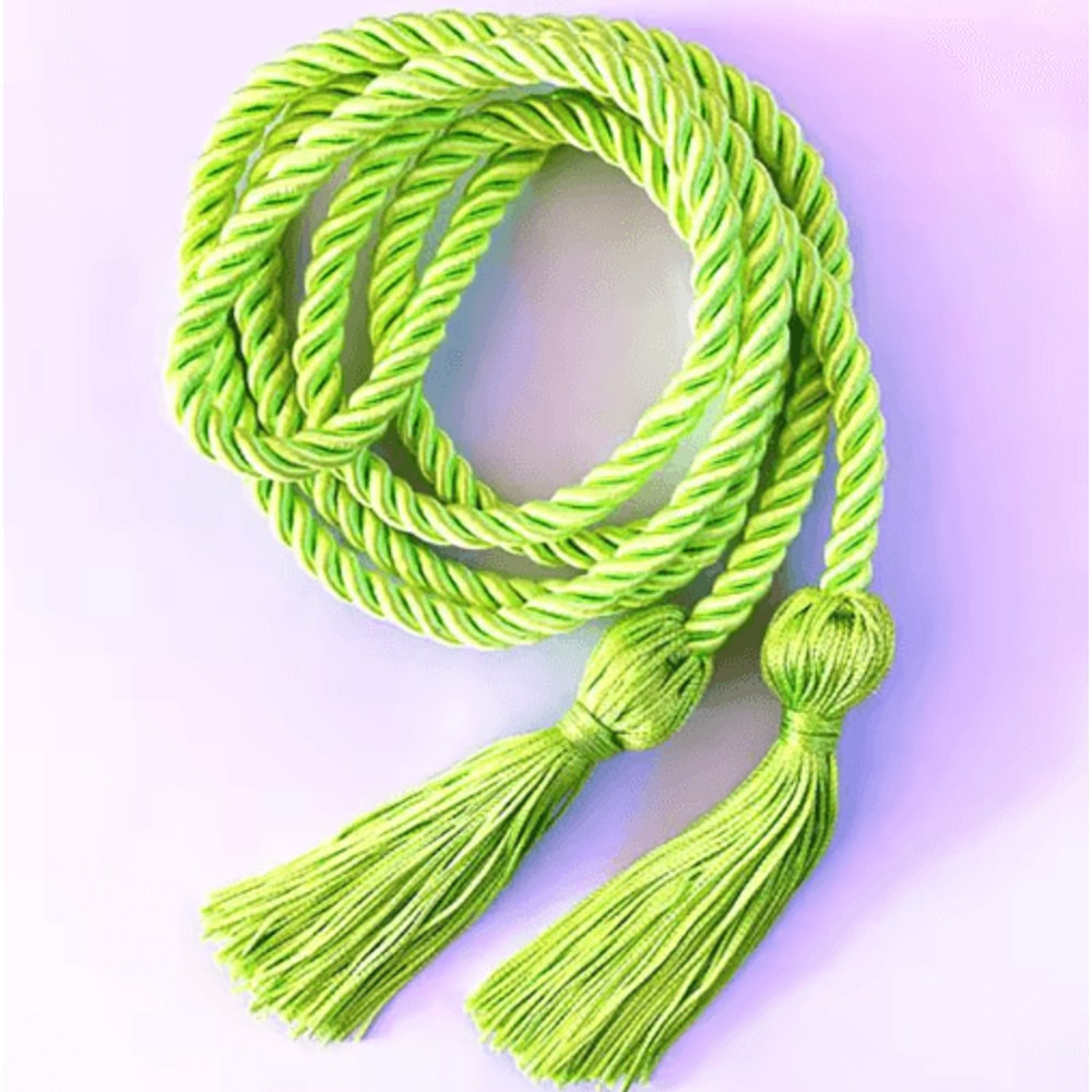 Graduation Honor Cords Braided Tassel Rope For Bachelor Gown 1 Yo 2PCS 15