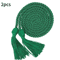 Graduation Honor Cords Braided Tassel Rope For Bachelor Gown 1 Yo 2PCS 8