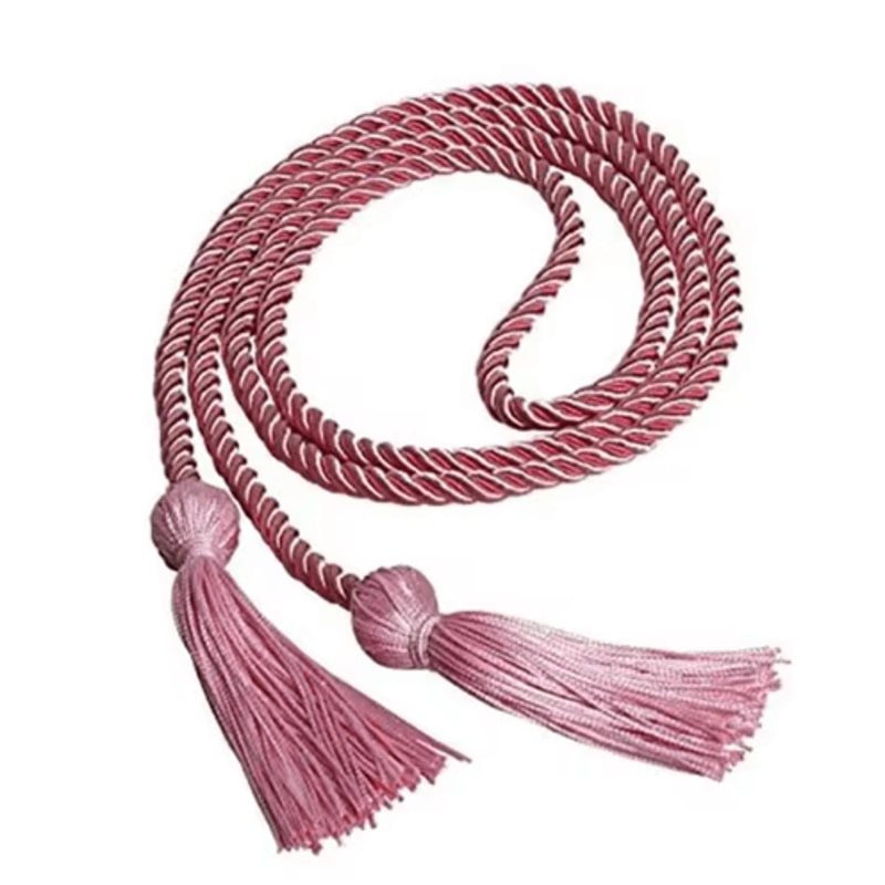 Graduation Honor Cords Braided Tassel Rope For Bachelor Gown 1 Yo 2PCS 24