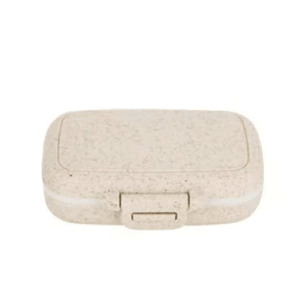 Mini Portable Pill Organizer Case 3 Grid Weekly Medicine Storage Box 3