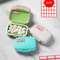 Mini Portable Pill Organizer Case 3 Grid Weekly Medicine Storage Box 7