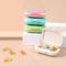 Mini Portable Pill Organizer Case 3 Grid Weekly Medicine Storage Box 8