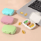 Mini Portable Pill Organizer Case 3 Grid Weekly Medicine Storage Box 9