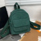 Corduroy Mini Backpack For Girls Lightweight Casual Travel And School Rucksack 1