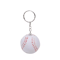 PU Leather Stress Ball Keychain Mini Foam Squeeze Toy For Anxiety Relief 3