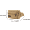 Canvas Waist Bag For Men HighCapacity Outdoor Waist Pack Phone Pouch 6
