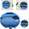 Tennis Trainer Rebound Ball Set Self Practice Training Tool With String Baseboard 4