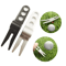 Zinc Alloy Golf Divot Repair Tool Scotty CameronStyle Pivot Fork With Collector Tin 0