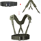 Mens YShaped Adjustable Outdoor Belt Mountaineering Shoulder Chest Support Strap 0