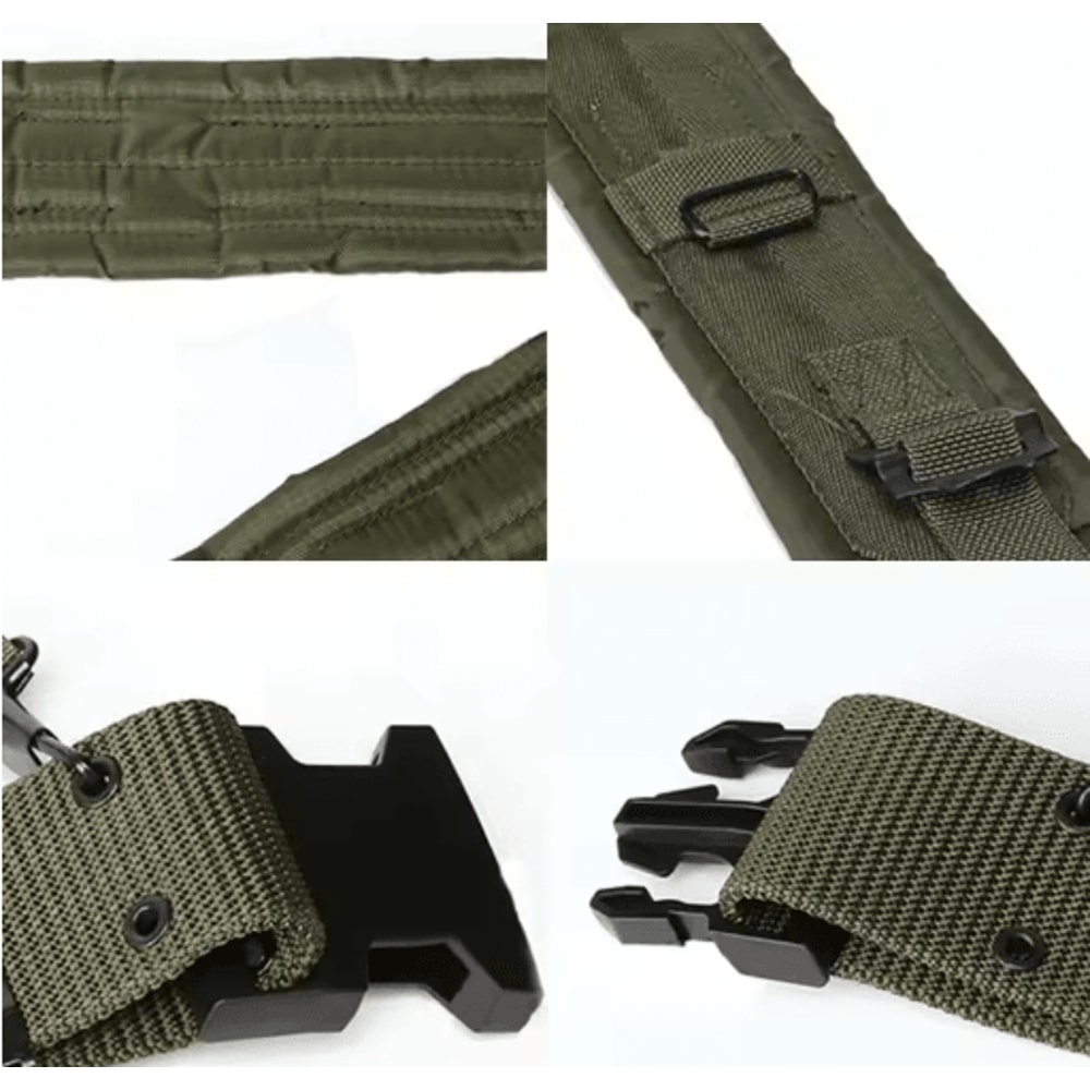 Mens YShaped Adjustable Outdoor Belt Mountaineering Shoulder Chest Support Strap 7