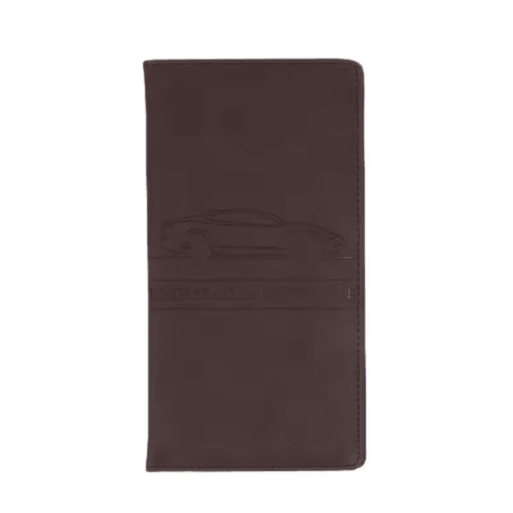 Leather Car Document Holder Registration Insurance Wallet With Card Storage 1