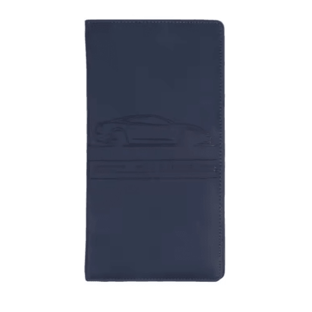 Leather Car Document Holder Registration Insurance Wallet With Card Storage 4
