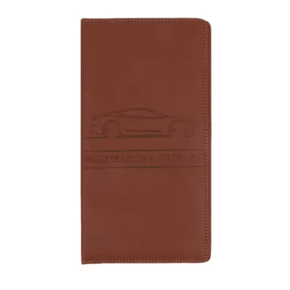 Leather Car Document Holder Registration Insurance Wallet With Card Storage 6